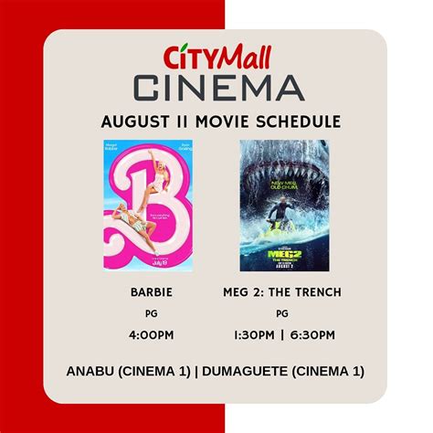 citymall movie schedule